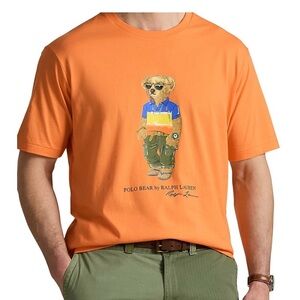 Polo by Ralph Lauren Orange Bear Tee